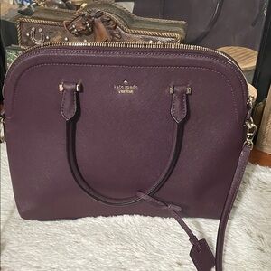 Kate Spade Deep Purple Satchel Bag